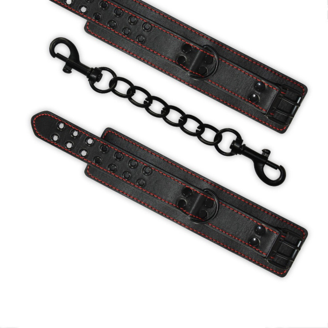 Наручники на ноги Lovetoy Bondage Fetish Pleasure (черный)