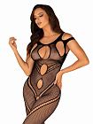 Бодистокинг Obsessive Bodystocking G322, S/M/L (чёрный)