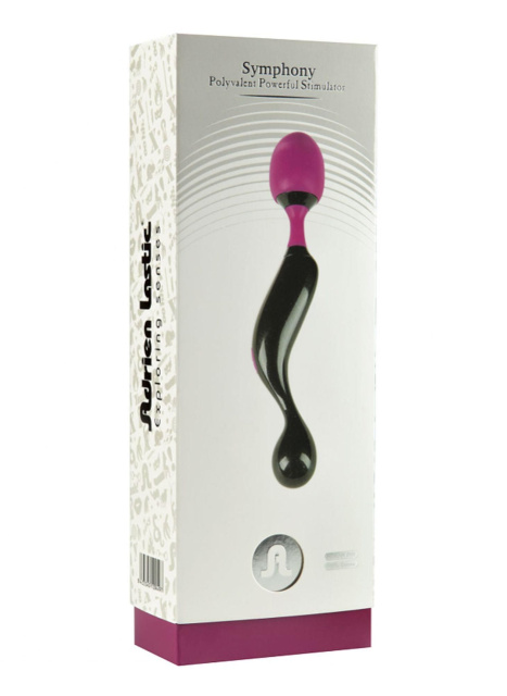 Wibromasażer Adrien Lastic Symphony, 23 cm (czarny)