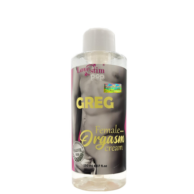 LoveStim Pop Greg - Lubrykant stymulujący, Bezzapachowy, 150 ml