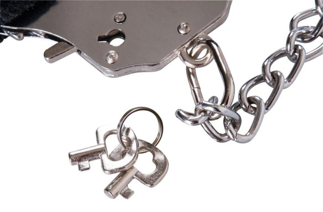 You2Toys The Bigger Handcuffs - Kajdanki, Czarny, 44 cm