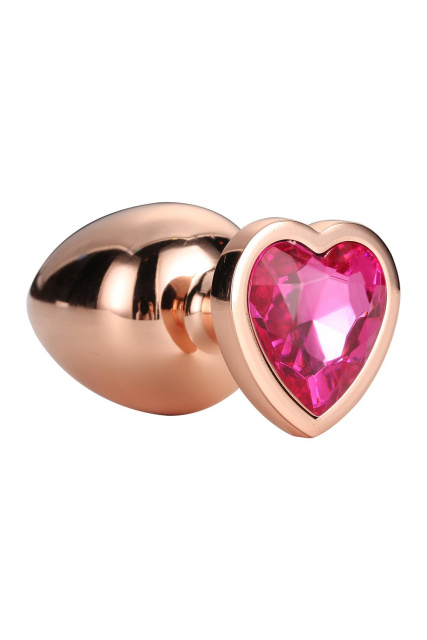 Dream Toys Gleaming Love Gold Plug - Korek analny, Złoto, 8.3 cm, M