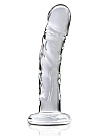 Фалоімітатор скляний Pipedream Icicles No.62, 16,5 см (прозорий)