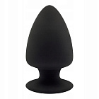 Анальна пробка SilexD Model 1 size L, 9,5 см (чорний)