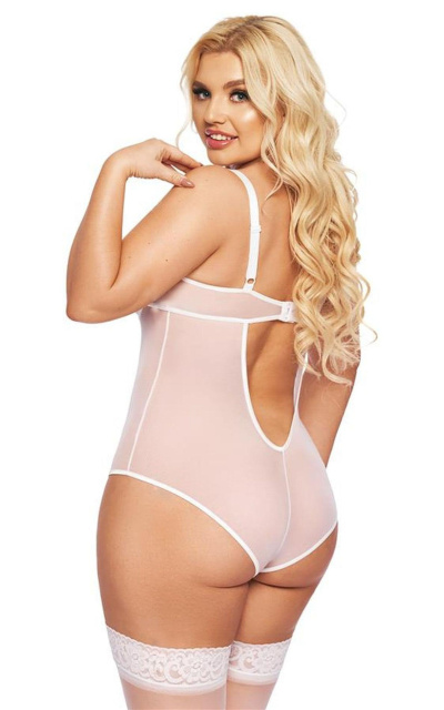 Боді Softline Amanda, 3XL (білий)