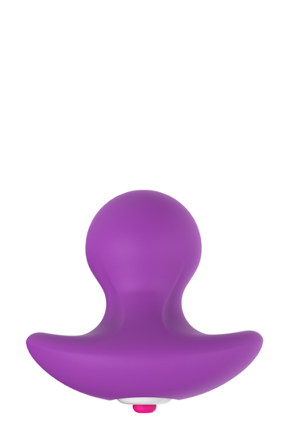 Dream Toys Pleasure dial - Korek analny z wibracjami, Fioletowy, 6, 5 cm