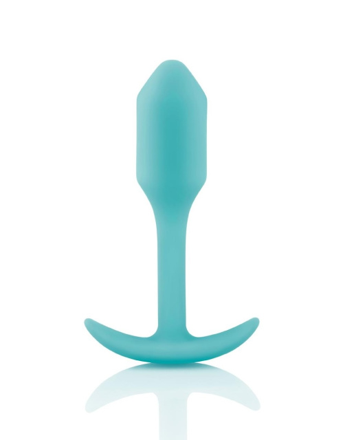 B-Vibe Snug Plug 1 - Korek analny, Mięta, 8, 6 cm