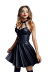 Сукня Glossy Marisa wetlook, M (чорний)