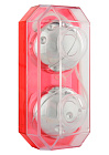 Вагинальные шарики Seven Creations Plastic Balls, 13 см (серебристый)