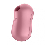 Satisfyer Cotton Candy - Bezdotykowy stymulator łechtaczki z wibracjami, Różowy, 8, 6 cm