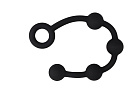 Анальне намисто Black Mont Storm Beads S, 33 см (чорний)