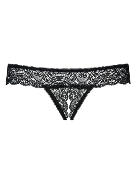 Сексуальні стрінги Obsessive Miamor, L/XL (чорний)