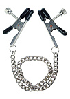 Затискачі для сосків California Exotic Novelties Bull Nose Nipple Clamps, 26,7 см (сріблястий)