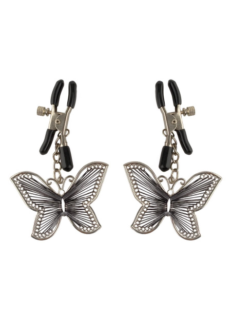 Затискачі для сосків Fetish Fantasy Butterfly (сріблястий)