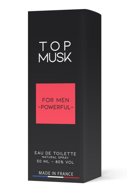 Ruf Top Musk - Perfumy męskie z feromonami, 50 ml