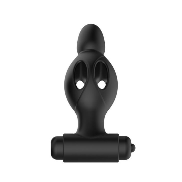 Mr. Play Powerful - Korek analny, Czarny, 11, 8 cm