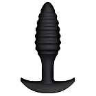 Анальна пробка Dorcel Spiral Plug, 10,6 см (чорний)