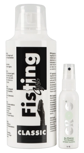 Гель для фістингу Eros Fisting Gel, 500 мл + очищувач 50 мл