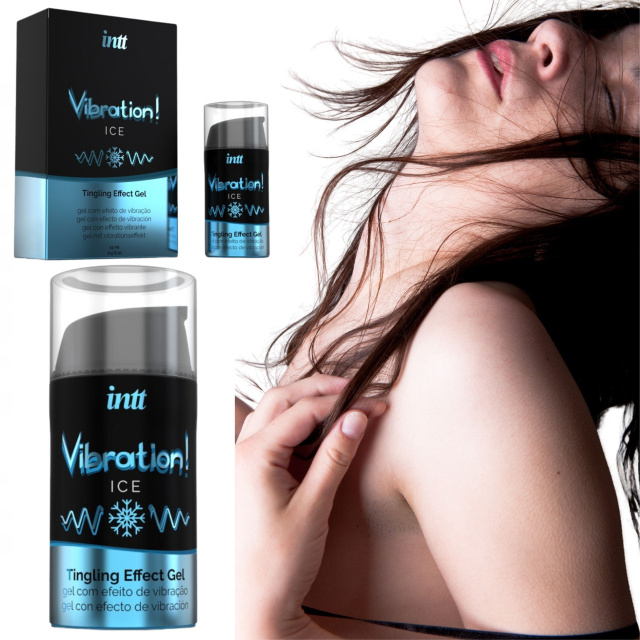 Рідкий вібратор Intt Vibration Ice м'ята, 15 мл