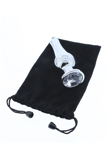 Dream Toys Gleaming Love Pleasure Plug Set - Korek analny, Srebro, 12.7 cm
