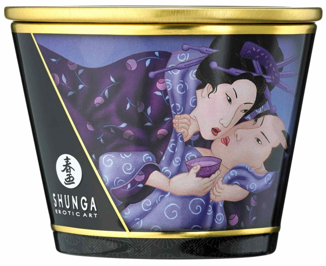 Shunga Libido Exotic Fruits - Świeca do masażu, 170 ml