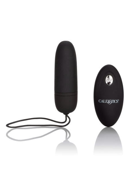 CalExotics Remote Bullet - Wibrujące jajko, Czarny, 9 cm