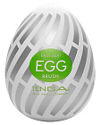 Мастурбатор яйце Tenga Egg New Standard Brush (білий)