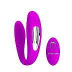 Вібратор Pretty Love Letitia Stimulator, 10.3 см (фіолетовий)