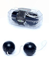 Вагинальные шарики Duo-Balls Black, 21 см (чёрный)