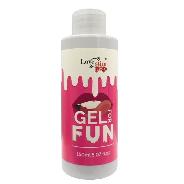 Гель-лубрикант Lovestim Gel for Fun 2 в 1, 150 мл