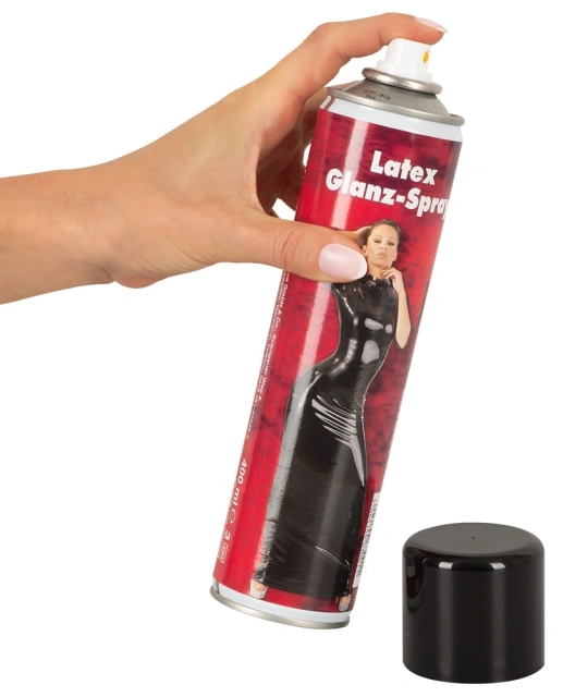 Late X Latex Glanz-Spray - Spray nabłyszczający do lateksu, 400 ml