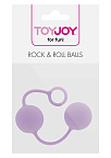 Вагінальні кульки Toy Joy Rock&Roll, 3,5 см (бузковий)